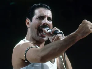 Freddie Mercury Live Aid Queen Wembley Stadium July 13 1985