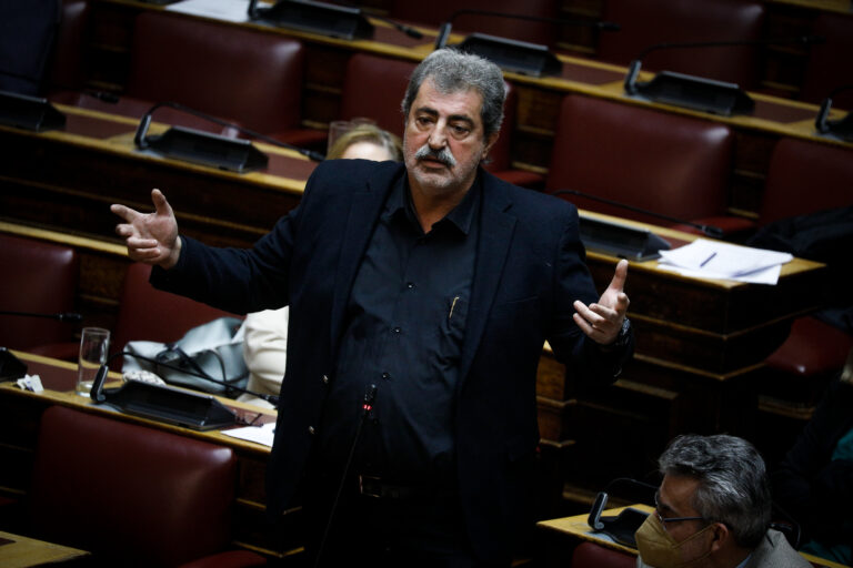 ΠΟΛΑΚΗΣ ΠΑΥΛΟΣ ΣΥΖΗΤΗΣΗ ΣΤΗΝ ΟΛΟΜΕΛΕΙΑ ΤΗΣ ΒΟΥΛΗΣ ΕΠΙ ΤΗΣ ΠΡΟΤΑΣΗΣ ΜΟΜΦΗΣ ΤΟΥ ΣΥΡΙΖΑ ΚΑΤΑ ΤΗΣ ΚΥΒΕΡΝΗΣΗΣ (ΚΟΝΤΑΡΙΝΗΣ ΓΙΩΡΓΟΣ Eurokinissi)