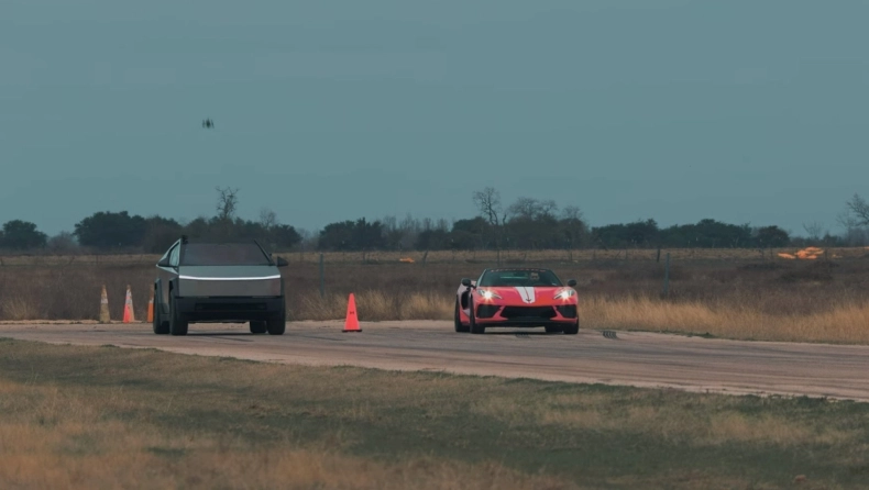 Hennessey Corvette Vs Tesla Cybertruck